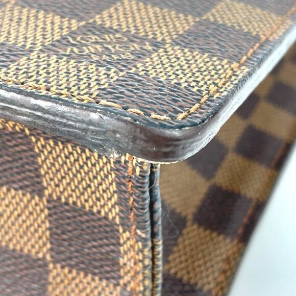 LOUIS VUITTON Damier Altona PM Hand Bag Business bag Damier Canvas Brown - Picture 9 of 15